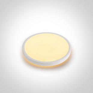 Interiérové svietidlo Stropné svietidlo ONE LIGHT 30W+3W biela CCTV IP20 230V DIMMABLE