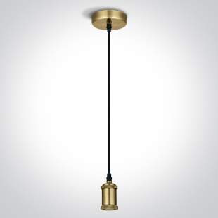 Interiérové svietidlo ONE LIGHT BRUSHED BRASS 63128/BBS