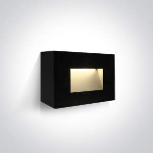 Interiérové svietidlo ONE LIGHT ext. nástenné svietidlo 67076/B/W