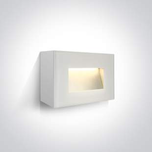 Interiérové svietidlo ONE LIGHT ext. nástenné svietidlo 67076/W/W