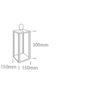 Vonkajšie svietidlo ONE LIGHT dekoračné svietidlo 67530A/W
