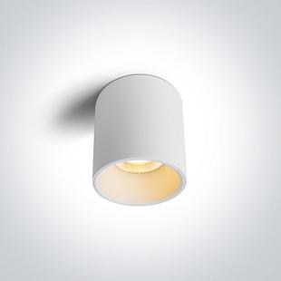 Vonkajšie svietidlo Stropné svietidlo ONE LIGHT WHITE 12W WW IP65 230V biela