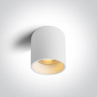 Vonkajšie svietidlo Stropné svietidlo ONE LIGHT DARK LIGHT 18W WW IP65 230V biela