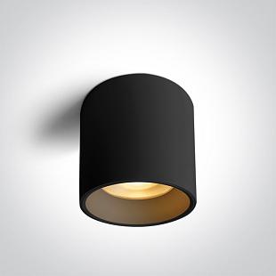 Vonkajšie svietidlo Stropné svietidlo ONE LIGHT 25W CCTV IP65 230V DARK LIGHT čierna