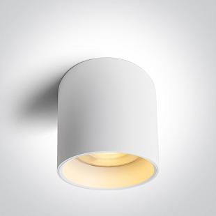 Vonkajšie svietidlo Stropné svietidlo ONE LIGHT 35W CCTV IP65 230V DARK LIGHT biela
