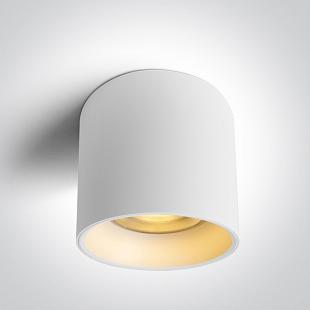 Vonkajšie svietidlo Stropné svietidlo ONE LIGHT 40W CCTV IP65 230V DARK LIGHT biela