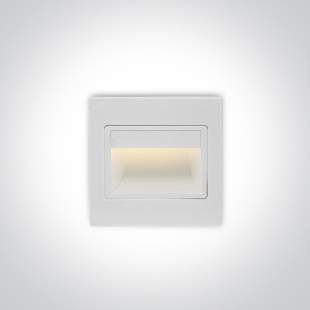 Interiérové svietidlo ONE LIGHT vstavané svietidlo 68007/W/W
