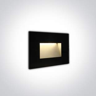 Interiérové svietidlo ONE LIGHT ext. vstavané svietidlo  68076/B/W