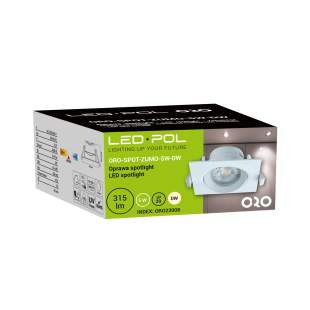 Bodové svietidlo LED-POL ORO SPOT ZUMO 5W ORO23008