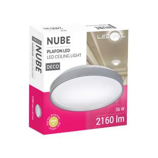 Interiérové svietidlo LED-POL ORO NUBE SILVER 36W ORO26024