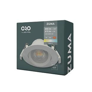 Interiérové svietidlo LED-POL ORO ZUMA LED R 9W CCT-W