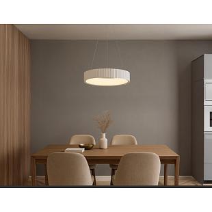 Interiérové svietidlo LED závesné svietidlo s diaľkovým ovládačom 75W