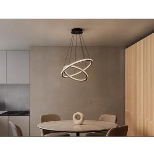 Interiérové svietidlo LED závesné svietidlo s diaľkovým ovládačom 150W TA2314/B