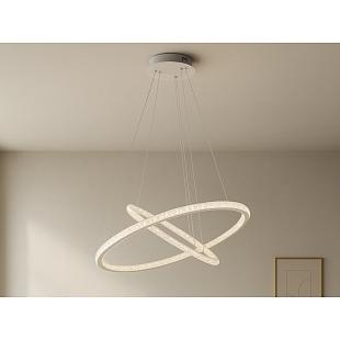 Interiérové svietidlo LED závesné svietidlo s diaľkovým ovládačom 150W