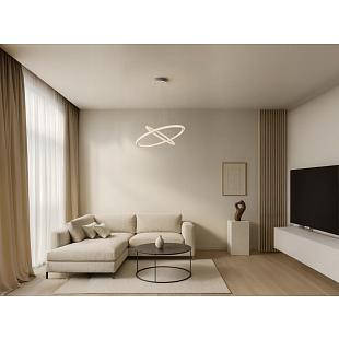 Interiérové svietidlo LED závesné svietidlo s diaľkovým ovládačom 150W TA2314/W