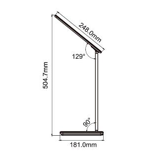 Interiérové svietidlo NEDES LED lampička JOY DL2301/W