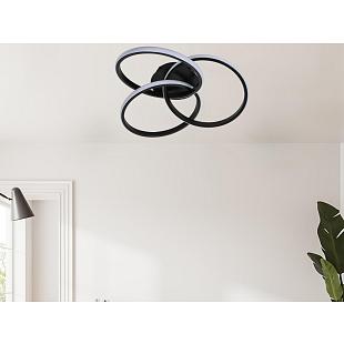 Interiérové svietidlo NEDES stropné svietidlo + diaľkový ovládač 70W TA1328/B