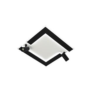 Interiérové svietidlo NEDES stropné svietidlo 80W + diaľkový ovládač