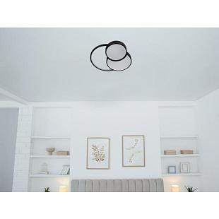Interiérové svietidlo NEDES stropné svietidlo 60W + diaľkový ovládač TA1320/B