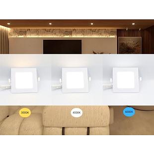 Interiérové svietidlo NEDES LED panel 6W CCT LPL231