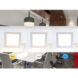 Interiérové svietidlo NEDES LED panel 12W CCT LPL233
