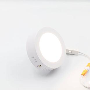 Interiérové svietidlo NEDES LED panel prisadený 6W CCT
