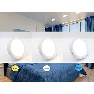 Interiérové svietidlo NEDES LED panel prisadený 18W CCT LPL334