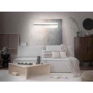 Interiérové svietidlo NEDES závesný luster 80W + diaľkový ovládač   TA2302/W