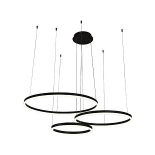 Interiérové svietidlo NEDES závesné svietidlo 125W + diaľkový ovládač