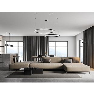 Interiérové svietidlo NEDES závesné svietidlo 100W + diaľkový ovládač J4382/B