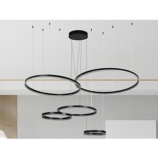 Interiérové svietidlo NEDES závesné svietidlo 220W + diaľkový ovládač J4372/B