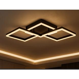 Interiérové svietidlo LED stropné svietidlo s diaľkovým ovládačom 85W