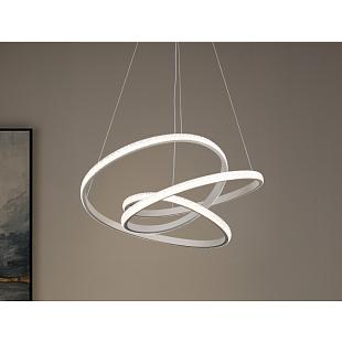 Interiérové svietidlo LED závesné svietidlo s diaľkovým ovládačom 90W