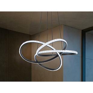 Interiérové svietidlo LED závesné svietidlo s diaľkovým ovládačom 95W