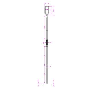 Interiérové svietidlo NEDES LED lampička XENIA  DL4306/B