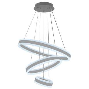 Interiérové svietidlo NEDES LED svietidlo strieborná J4318/S