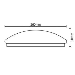 Interiérové svietidlo NEDES LED svietidlo IP44 LCL421/44