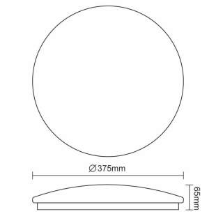 Interiérové svietidlo NEDES LED svietidlo 24W LCL423S