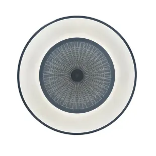 Interiérové svietidlo NEDES LED svietidlo + stropný ventilátor + diaľkový ovládač 72W LCL6352