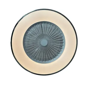 Interiérové svietidlo NEDES LED svietidlo + stropný ventilátor + diaľkový ovládač 72W LCL6352