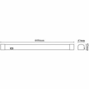 Interiérové svietidlo NEDES LED svietidlo 15W LNL7221/CH