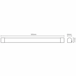 Interiérové svietidlo NEDES LED svietidlo 15W LNL7521/CH