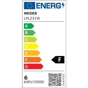 Interiérové svietidlo NEDES LED panel 6W 3000K-6500K     LPL231W