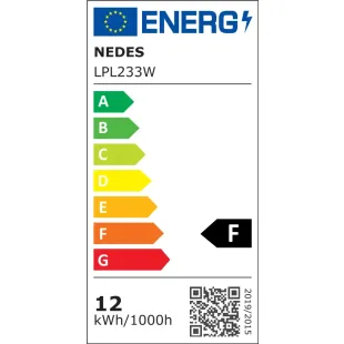 Interiérové svietidlo NEDES LED panel 12W 3000K-6500K     LPL233W