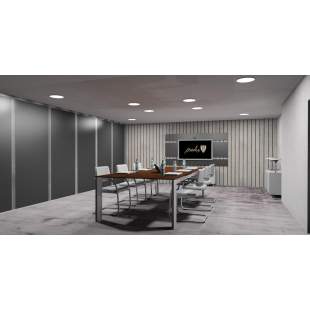 Interiérové svietidlo NEDES LED panel prisadený 24W 4000K LPL325