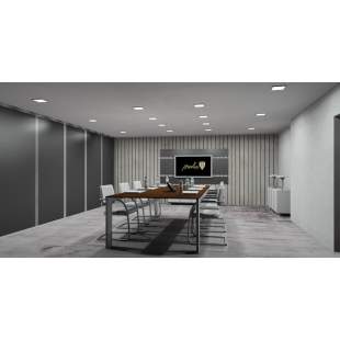 Interiérové svietidlo NEDES LED panel prisadený 12W 4000K LPL423