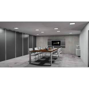 Interiérové svietidlo NEDES LED panel prisadený 24W 4000K LPL425