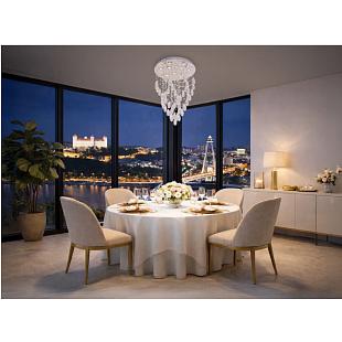 Interiérové svietidlo Krištáľový luster MAJURO 30W - N3001 N3001