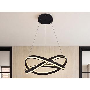 Interiérové svietidlo Závesné svietidlo NEDES J4392/B LED + diaľkový ovládač 145W