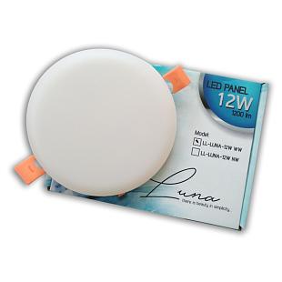 Interiérové svietidlo LL-LUNA-12W WW TB